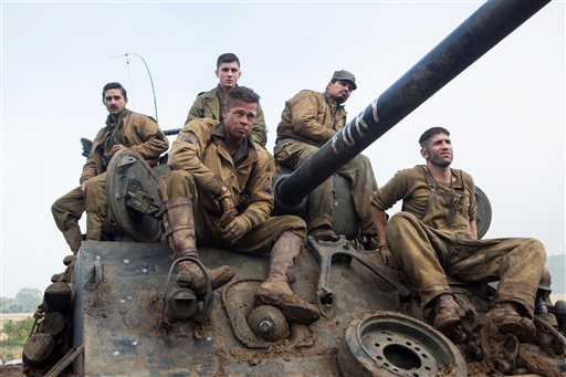 'Fury' Blasts 'Gone Girl' from Top of Box Office