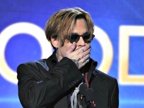 Johnny Depp Slurs His Way Through Hollywood Film Awards Presentation