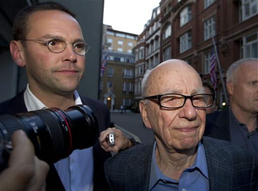 UK lawmakers: Rupert Murdoch unfit to lead company