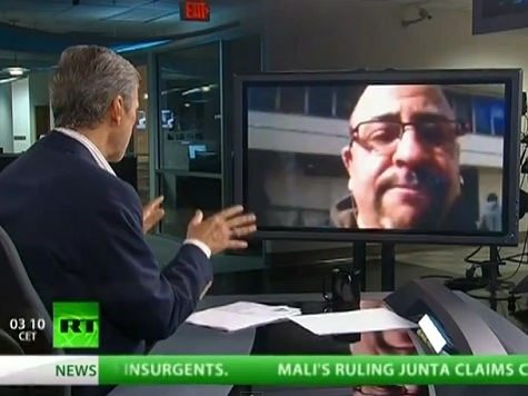 RT's Thom Hartmann Suggests Occupy Vandals Are Agents Provocateurs