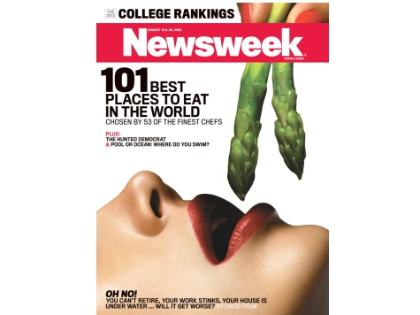 Newsweek Recycling Tired Cover Illustrations