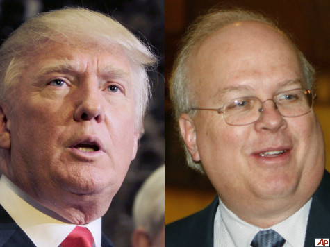 Trump: GOP Must Dump 'Useless' Rove to Win Presidential Elections