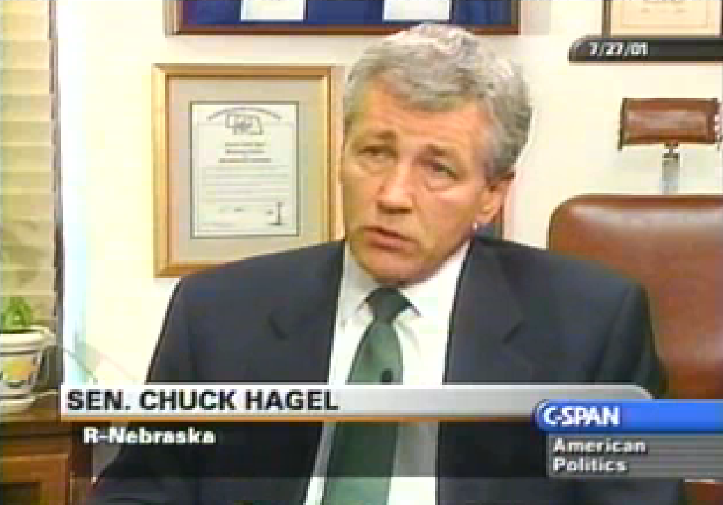 Hagel Went to Five Colleges, Was 'D' Student; Media Oblivious