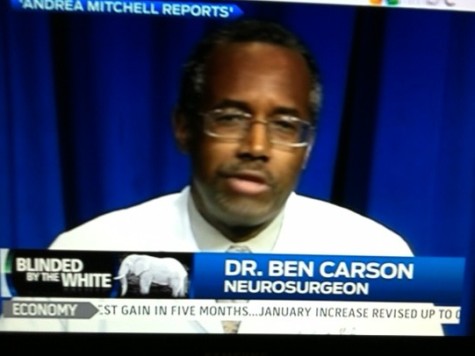 NBC News on Dr. Ben Carson: 'Blinded by the White'