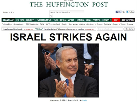 Simon Wiesenthal Center Blasts Huffington Post for Anti-Israel Headline