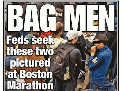 Boston Bombing 'Bag Men' Sue NY Post