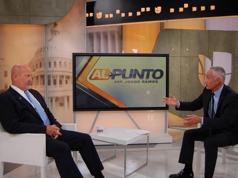 Univision Host to Citizen Activist: 'Why Do You Hate Immigrants So Much?'