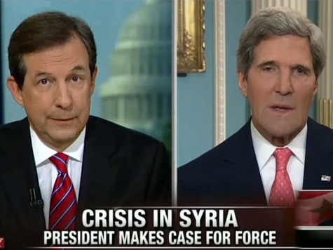 Chris Wallace Holds John Kerry's Feet to the Fire on Syria