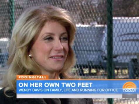 NBC's 'Today' Touted Wendy Davis's Fake Bio Days Before It Was Debunked