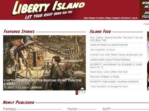 'Liberty Island' Conservatives Claiming the Counterculture