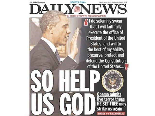 New York Daily News: 'Obama Betrayed Highest Obligation of His Office'