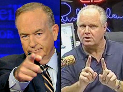 Bill O'Reilly Disses Rush Limbaugh: 'I'm a Fact-Based Guy'