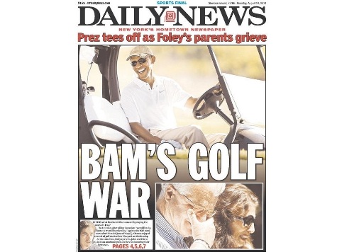 Media Stop Defending Obama's Serial-Golfing