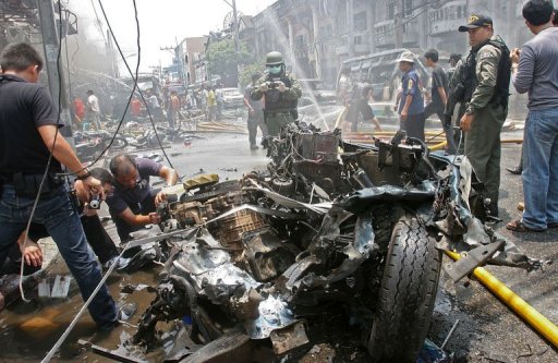 Islamists detained over deadly Thai blasts: police