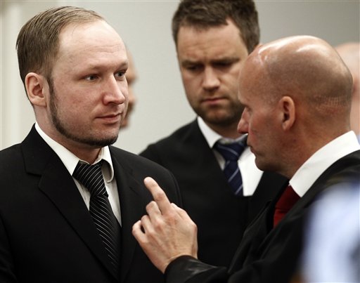 Breivik also wanted to bomb Norwegian royal palace