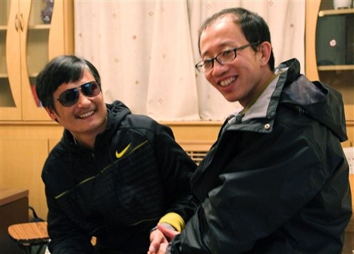 Group: Blind Chinese activist under US protection