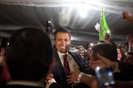 Mexico's former ruling party voted back to office