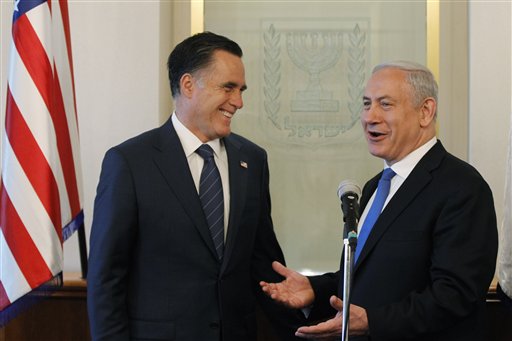 Romney Charms Israel, Vows US Backing for Israeli Strike on Iran