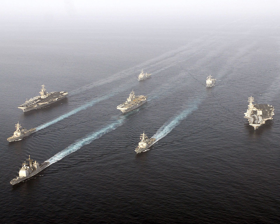USS Stennis Strike Group On Way To Persian Gulf