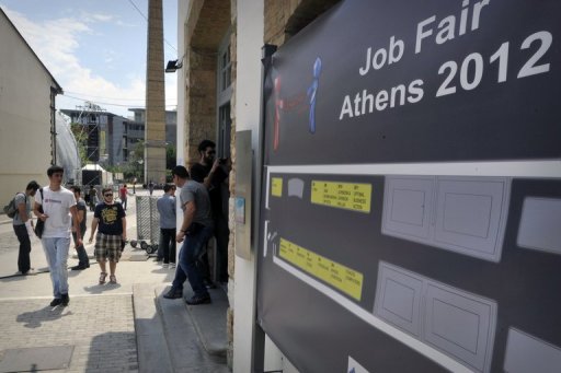 Greek Unemployment Hits 24.4%