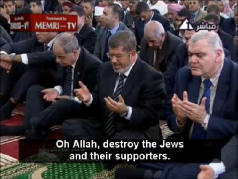 Egypt President Prays for Annihilation of Jews