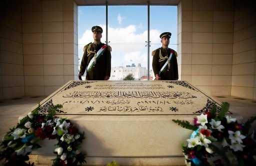Arafat's Tomb Closed Off Ahead of Exhumation