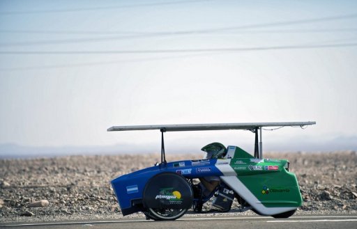 Solar Vehicles in Chile Race Across World's Driest Desert