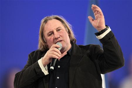 Actor Depardieu Hits Back at French PM over Tax Exile