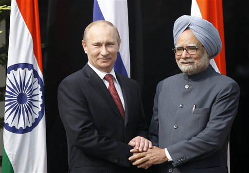 Russia, India Sign Weapons Deals Worth Billions