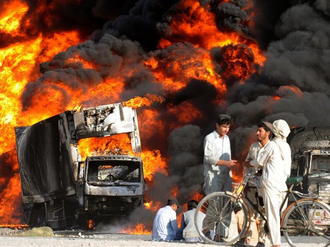 World View: Pakistan's Taliban Threatens Terrorist Attacks on NATO Trucks
