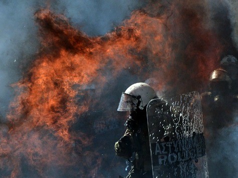 World View: Massive Anti-Austerity Riots Hit Athens