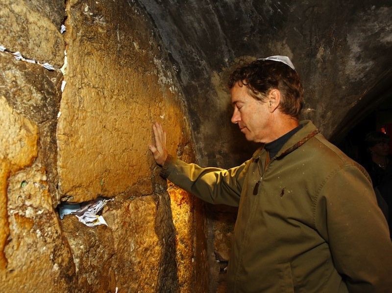 In Israel, Rand Paul Tries to Shed Ron Paul's Poor Record