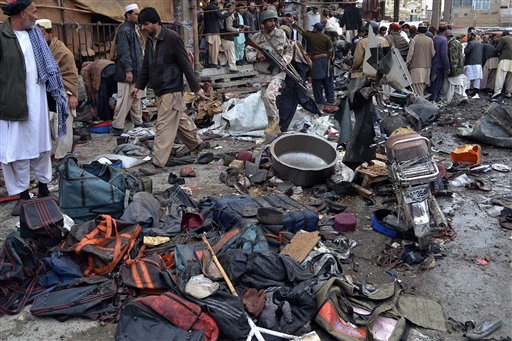 Bombings Kill 115 People in Pakistan