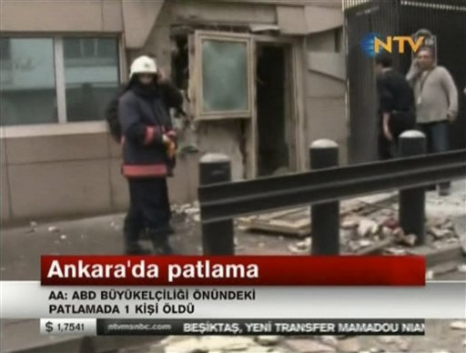 Police: Suicide Bombing at US Embassy in Turkey, 2 Dead