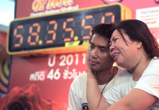 Thai Couple Smooch to World Record