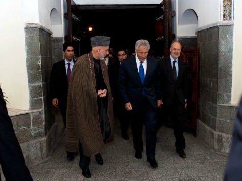 Hagel, Karzai Seek Deal on Detainees Within One Week