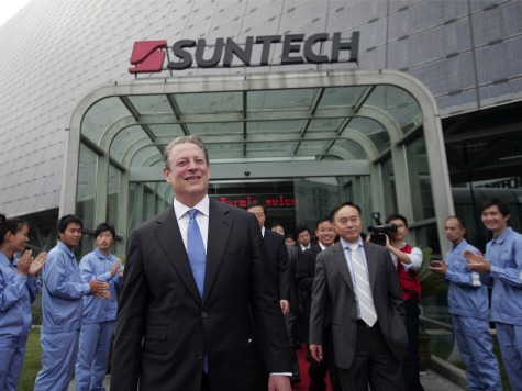 Chinese Solar Panel Giant Declares Bankruptcy
