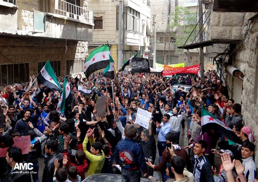 Heavy Clashes in Syria Near Lebanese Border