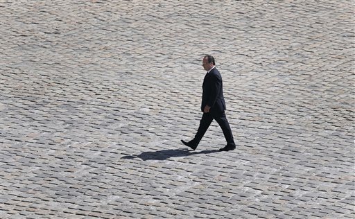 Lonely Year for French President at Time of Crisis