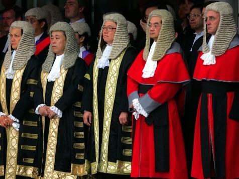 Hong Kong Lawyers Fight to Wear Wigs Like Englishmen
