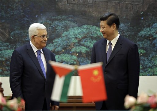 China hosting both Palestinian, Israeli leaders