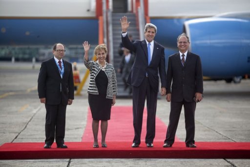 Kerry Begins First Latin America Trip