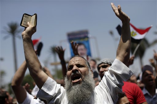 Egypt Troops Fire on Pro-Morsi protesters, 1 Dead