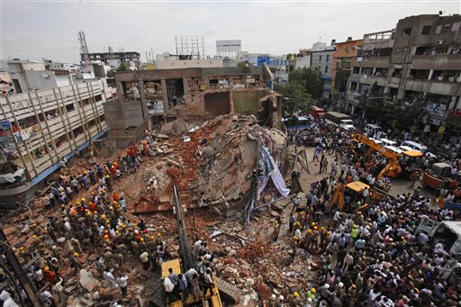 Hotel Collapse in Southern India Kills at Least 12