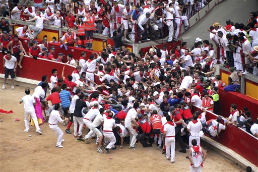 23 Injured During Stampede at Spanish Bull Run