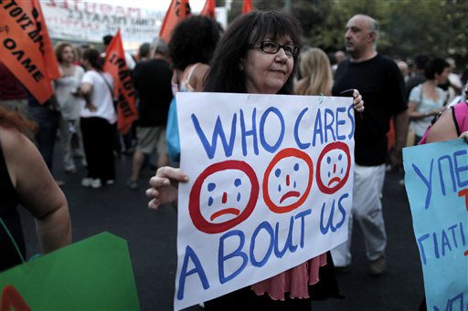 Greece Faces General Strike over State Job Cuts