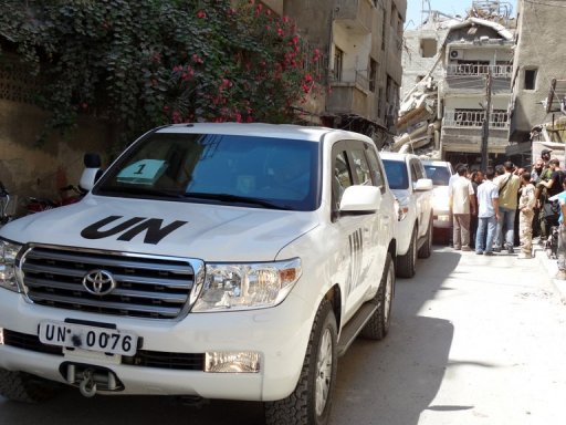 Syria UN Inspectors Say Analysis May Take Up to Three Weeks