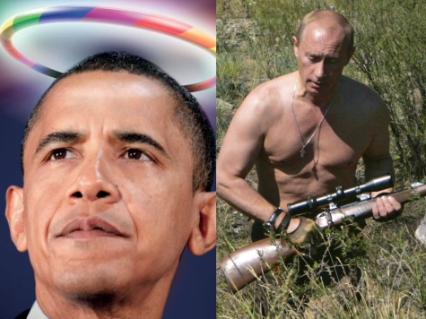 Pushing for Syria Action, Obama Stares Down Putin…On Gays