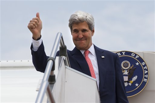 Kerry in Afghanistan for Urgent Security Talks