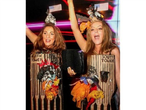 Students Apologize After Winning Costume Contest Dressed as Burning Twin Towers